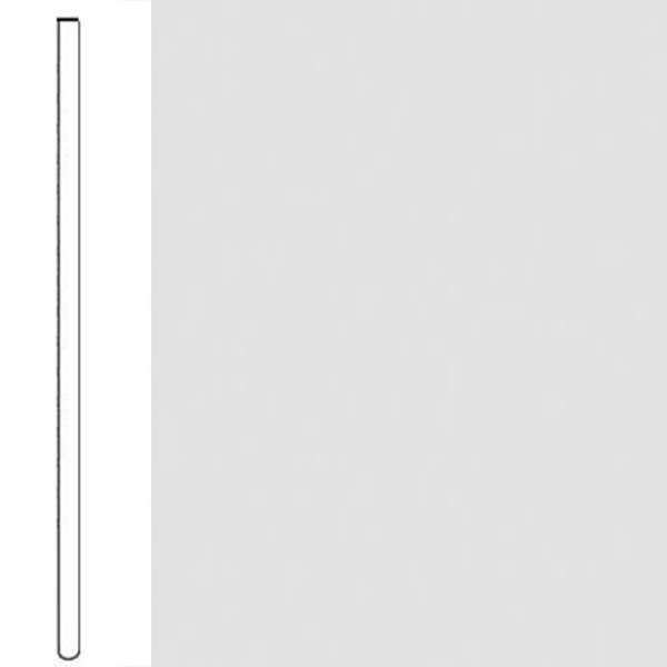 Picture of Flexco - Wall Base Straight 1/8 4 True White