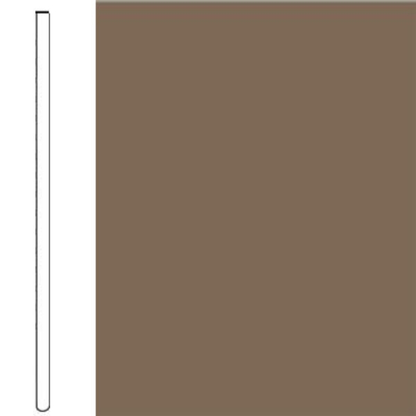 Picture of Flexco - Wall Base Straight .080 2 1/2 Milk Chocolate