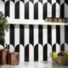 Picture of SOHO Studio Corp - Zarahi Nero - Nero Marquina & Royal White