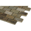 Picture of SOHO Studio Corp - Art Glass Mosaic 1 x 2 Rustic Slate