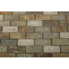 Picture of SOHO Studio Corp - Art Glass Mosaic 1 x 2 Rustic Slate