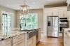 Picture of Cali Bamboo Flooring - Solid Strand Eucalyptus Wide Tongue and Groove Mocha