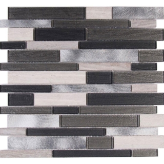 Picture of MS International - Decorative Blends Mosaic Interlocking 12 x 12 Urban Loft