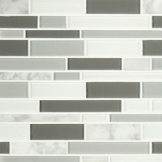 Picture of MS International - Decorative Blends Mosaic Interlocking 12 x 12 Positano