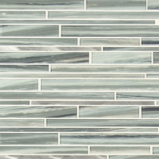 Picture of MS International - Decorative Blends Mosaic Interlocking 12 x 12 Seaglass