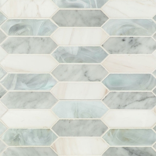 Picture of MS International - Decorative Blends Mosaic Picket Pattern Cienega Springs