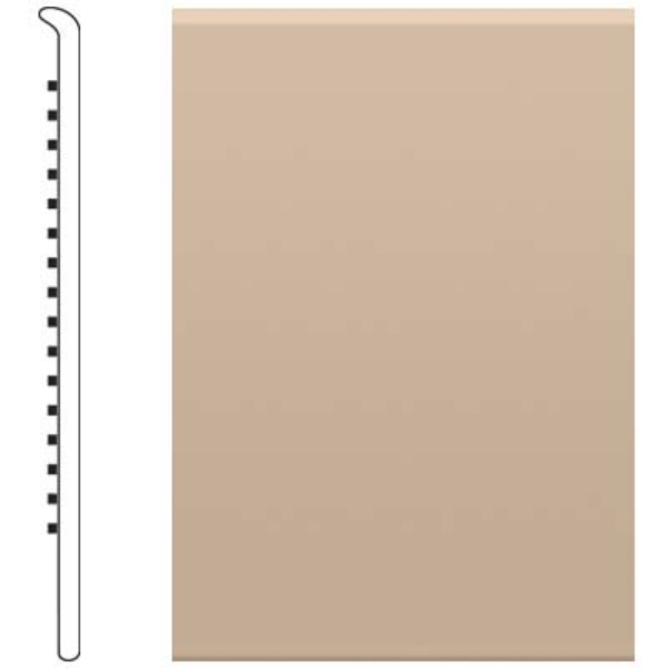 Picture of Roppe - 4 Inch 1/8 Vinyl No Toe Base Camel