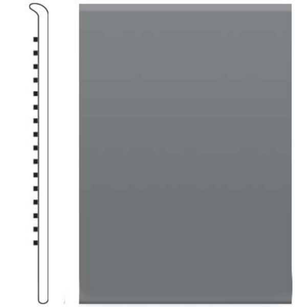 Picture of Roppe - 4 Inch 1/8 Vinyl No Toe Base Charcoal