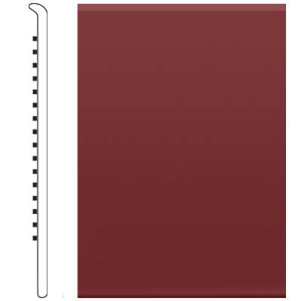 Picture of Roppe - 4 Inch 1/8 Vinyl No Toe Base Cinnabar