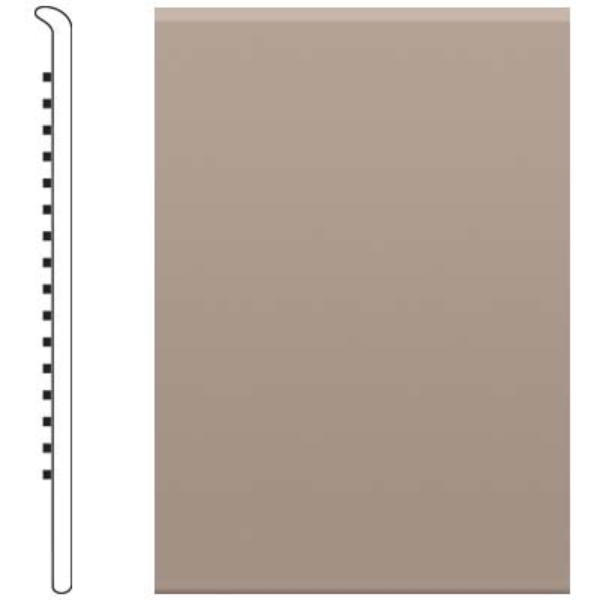 Picture of Roppe - 4 Inch 1/8 Vinyl No Toe Base Fawn