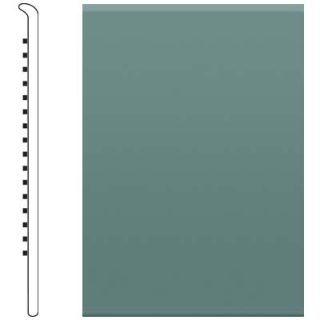 Picture of Roppe - 4 Inch 1/8 Vinyl No Toe Base Hunter Green