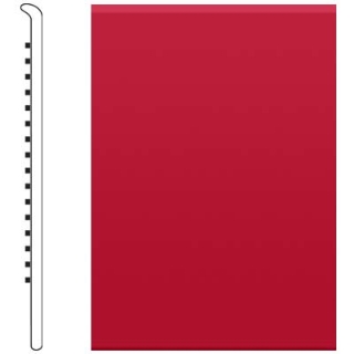 Picture of Roppe - 4 Inch 1/8 Vinyl No Toe Base Red