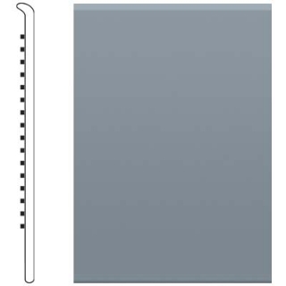 Picture of Roppe - 4 Inch 1/8 Vinyl No Toe Base Steel Blue