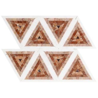 Picture of SOHO Studio Corp - Imogen Triangle Terra Rosa