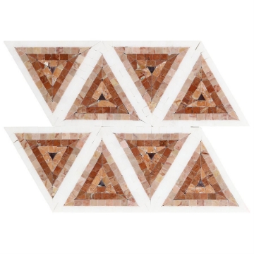 Picture of SOHO Studio Corp - Imogen Triangle Terra Rosa