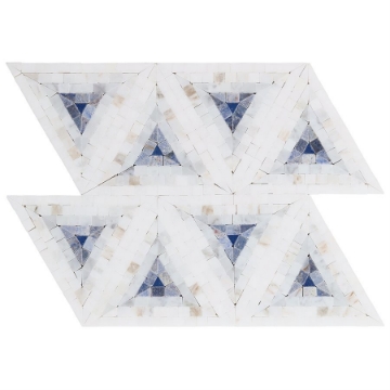 Picture of SOHO Studio Corp - Imogen Triangle Azul Blue