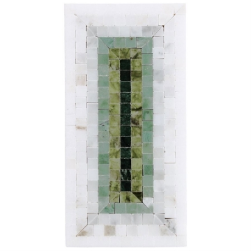 Picture of SOHO Studio Corp - Imogen Rectangle Verde Green