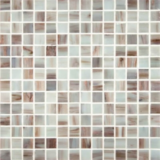 Picture of MS International - Glass Mosaic .75 x .75 Ivory Iridescent Glass