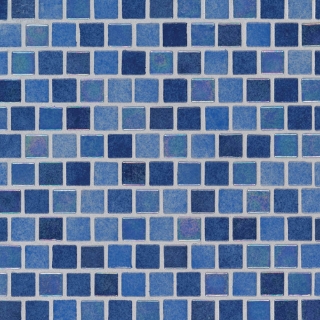 Picture of MS International - Glass Mosaic 1 x 1 Staggered Hawaiian Sky