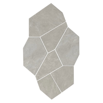 Picture of SOHO Studio Corp - Motley Organic Pattern Silver Gray