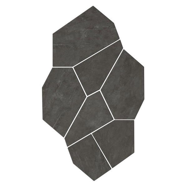 Picture of SOHO Studio Corp - Motley Organic Pattern Charcoal Black