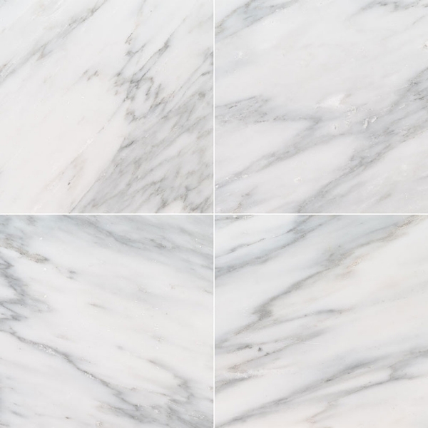 Picture of MS International - Marble 18 x 18 Honed Arabescato Carrara