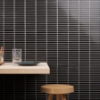Picture of SOHO Studio Corp - Motek Tri Stacked Mosaic Polished Black