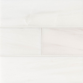 Picture of MS International - Marble 4 x 12 Polished Bianco Dolomite