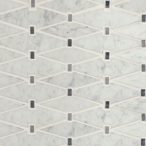 Picture of MS International - Marble Mosaics Geometrica Marbella Diamond