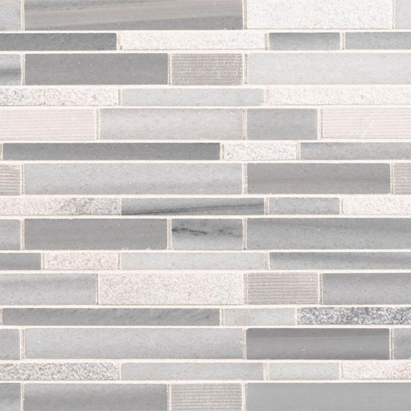 Picture of MS International - Marble Mosaics Interlocking Polished Bergamo