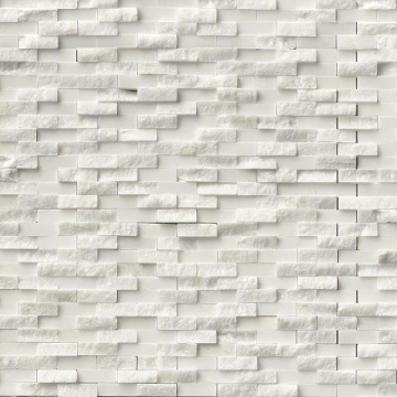 Picture of MS International - Marble Mosaics Splitface Arabescato Carrara