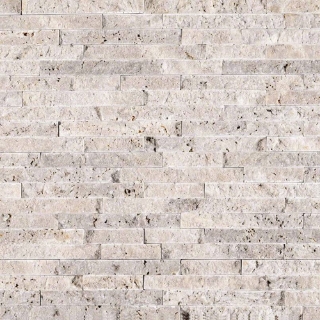 Picture of MS International - Marble Mosaics Splitface Silver Travertine