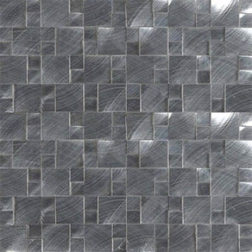 Picture of MS International - Metal Mosaics Silver Aluminum