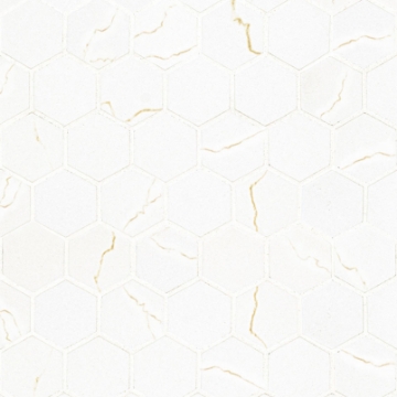 Picture of MS International - Miraggio Hexagon Mosaic Miraggio Gold