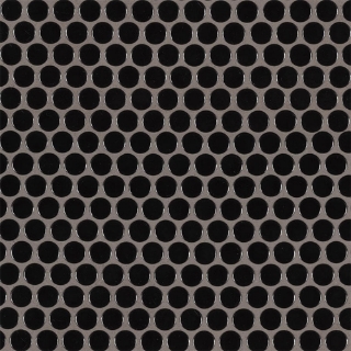 Picture of MS International - Penny Round Mosaic Black