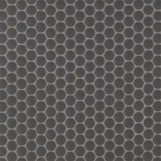 Picture of MS International - Penny Round Mosaic Nero Matte