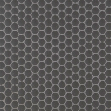 Picture of MS International - Penny Round Mosaic Nero Matte