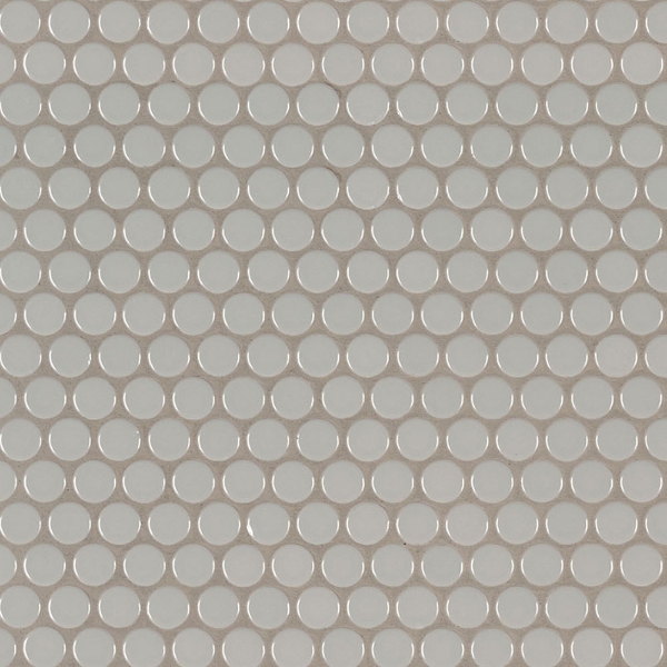 Picture of MS International - Penny Round Mosaic Gray