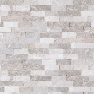Picture of MS International - RockMount Stacked Stone L Corner 6 X 12 x 6 Luna Gray