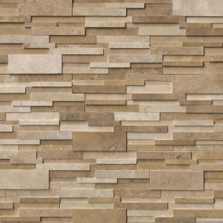 Picture of MS International - RockMount Stacked Stone Panels 3D 6 X 24 Casa Blend