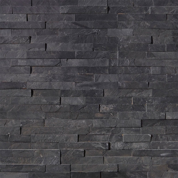 Picture of MS International - RockMount Stacked Stone Panels 6 X 24 Premium Black