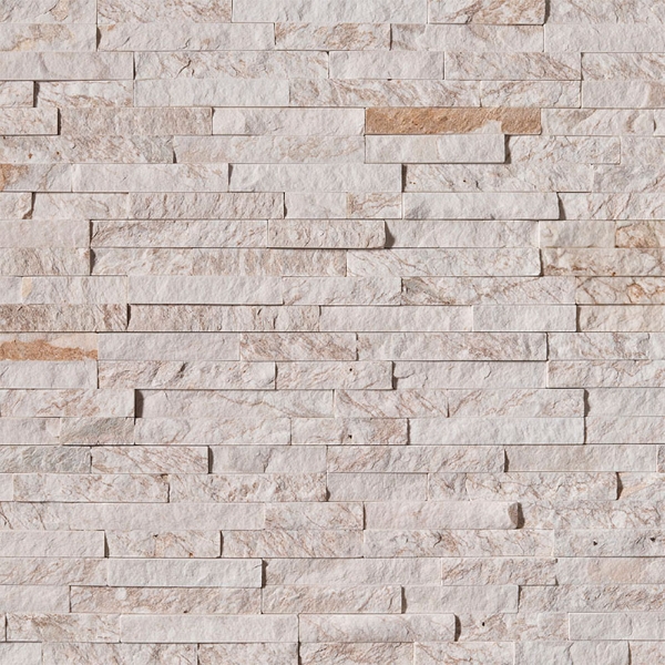 Picture of MS International - RockMount Stacked Stone Panels 6 X 24 Royal White