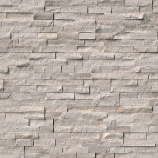 Picture of MS International - RockMount Stacked Stone Panels 6 X 24 White Oak Splitface