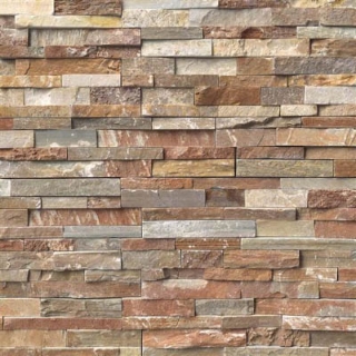 Picture of MS International - RockMount Stacked Stone Panels 6 X 24 Golden White