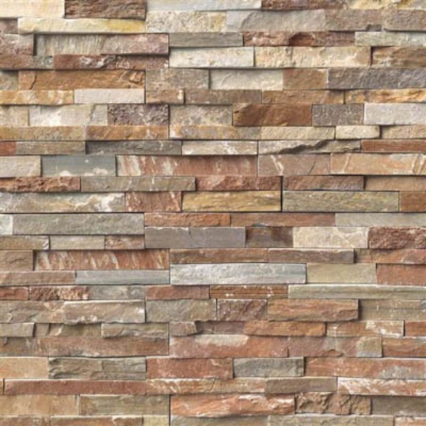 Picture of MS International - RockMount Stacked Stone Panels 6 X 24 Golden White