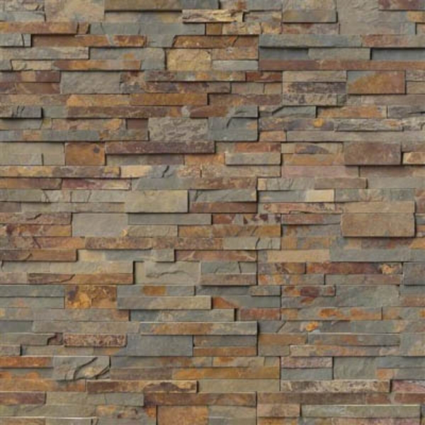 Picture of MS International - RockMount Stacked Stone Panels 6 X 24 Gold Rush
