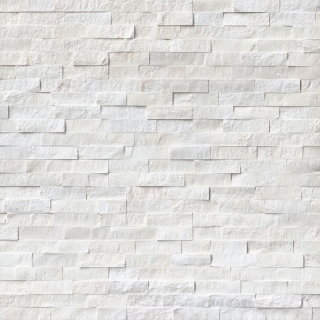 Picture of MS International - RockMount Stacked Stone Panels 6 X 24 Cosmic White