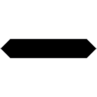 Picture of Roca - Block 2 x 10 Arrow Bright Negro