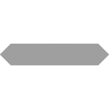 Picture of Roca - Block 2 x 10 Arrow Matte Acero
