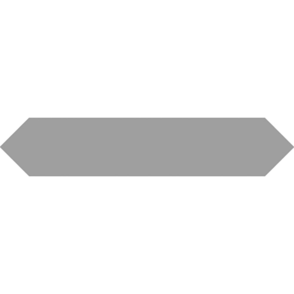 Picture of Roca - Block 2 x 10 Arrow Matte Acero